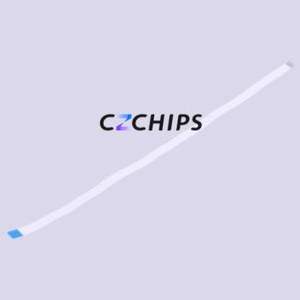 JS05B-12P-250-4-8 FFC Cable (Flexible Flat Cable) P=0.5mm Connector 12P 0.5mm 0.3mm Reverse - Product Image 2