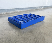 Caisse de stockage pliable et empilable en plastique durable de 600x400x400mm, style maille, pour fruits et légumes, vente en gros et personnalisable