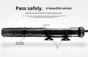 ฮีตเตอร์แท่ง <span class=keywords><strong>JBL</strong></span> รูปทรงสี่เหลี่ยมผืนผ้า 5 วัตต์ เป็นมิตรกับสิ่งแวดล้อม ควบคุมอุณหภูมิอัตโนมัติ สำหรับตู้ปลาเขตร้อน ป้องกันการระเบิด ใช้ไฟ 220 โวลต์ ทำจากพลาสติก - Product Image 4