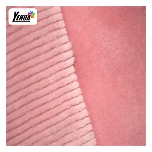 shaoxing supplier TC yarn dyed checks flannel bonded sherpa fleece fabric for winter clothes