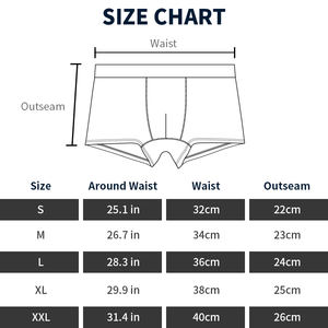 कस्टम खिंचाव कपास पुरुषों के अंडरवियर बॉक्सर क्लासिक अंडरवियर पुरुषों के लिए आरामदायक ट्रंक मोडल शॉर्ट्स बॉक्सर - Product Image 6