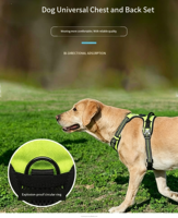 Harnais de sport moderne en nylon pour chien, style gilet, couleur personnalisable, accessoires portables pour animaux de compagnie pour toutes les saisons, randonnée, lavable en machine