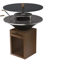 Ensemble d'outils de barbecue avec anneau en bois, livraison directe