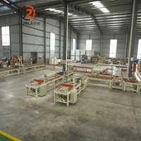 Machine de laminage de plaques de plafond en PVC gypse à une face, économe en énergie |   Ligne de production de revêtements de planches d'entrée de gamme