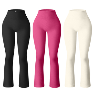 Sunzel Leggings Acampanados Para Mujer Con Cintura Cruzada Y Pierna Ancha Con Control De Barriga