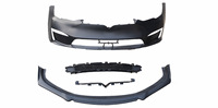 Nouveau kit carrosserie de lifting pour Tesla Model S : Amélioration de l'ancien au nouveau, pare-chocs avant et arrière, séparateur inférieur, lèvre, calandre, kit de conversion