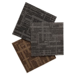 热卖流行设计商业办公室内地毯方砖50x50聚丙烯地板中国工厂批发 - Product Image 4