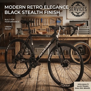 Bicicletas de Estrada Off-Road de Aço com 27 Velocidades, Ultra-Leves, com Guidão Drop-Bar, Freios a Disco Duplos, 26 Polegadas, para Adultos - Atacado - Product Image 4