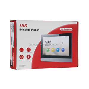 7-inch màn hình cảm ứng căn hộ buildding <span class=keywords><strong>Wifi</strong></span> hệ thống video intercom DS-KH8380-WTE1 cho <span class=keywords><strong>HIKVISION</strong></span> IP trong nhà trạm - Product Image 2