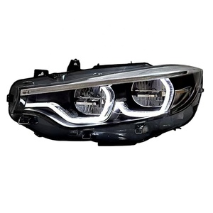 เหมาะสำหรับไฟหน้า E90 สีดำและสีเทา ปี 2005-2011 ไฟหน้ารถยนต์แบบใหม่ ไฟหน้า LED - Product Image 3