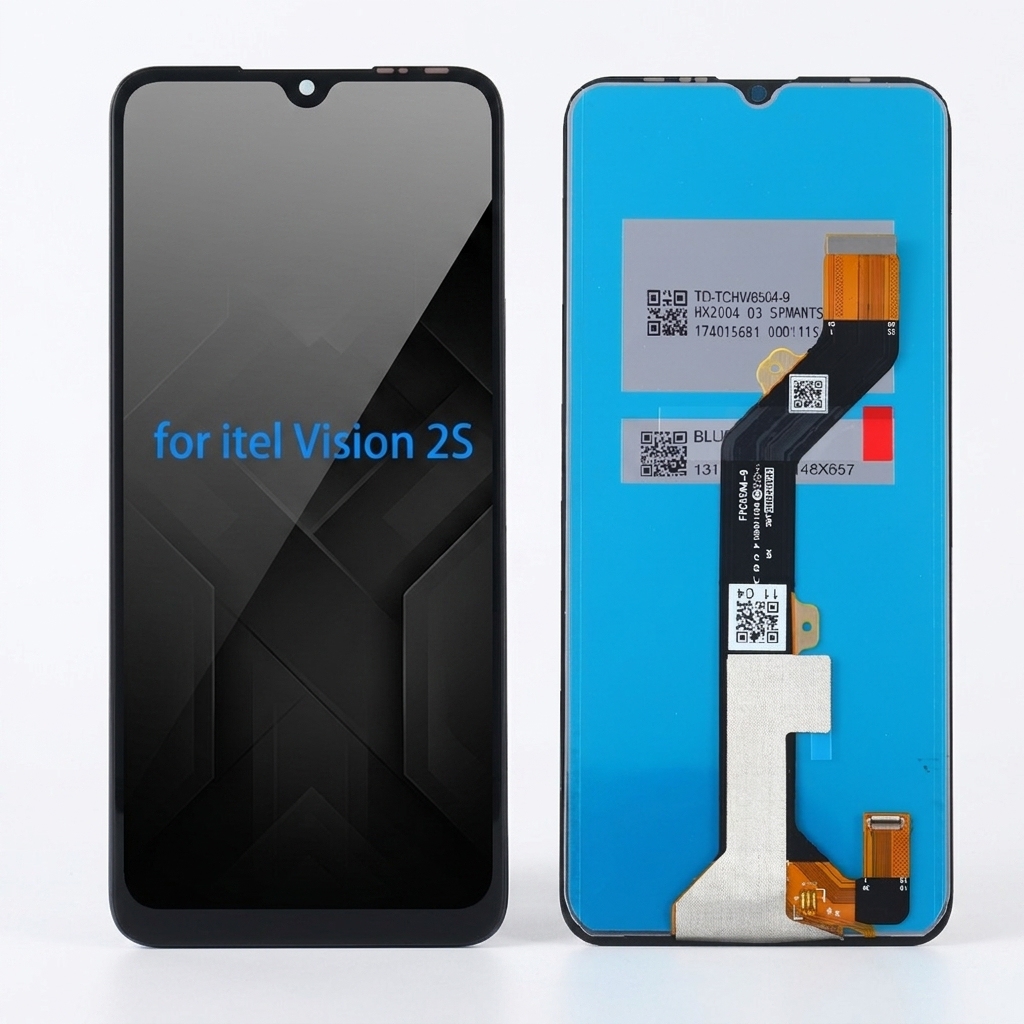 Factory Wholesale Complete Mobile Phone <strong>LCD</strong> Touch Screen Digitizer Assembly <strong>Replacement</strong> for <strong>Itel</strong> Vision 2S Repair Spare Parts