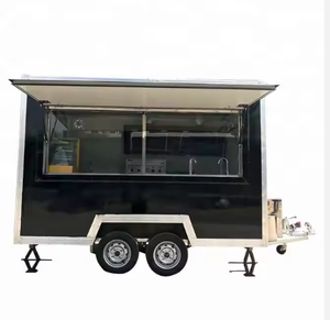 Sử Dụng Tùy Chỉnh 4-Bánh Xe Kim Loại Di Động Thực Phẩm Xe Tải Được Trang Bị Hoàn Chỉnh Nhà Thương Mại Nhà Bếp Tự Động Bán Hàng Tự Động Trailer Cho Thức Ăn Nhanh - Product Image 3