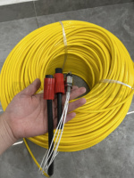 Câble de liaison flottant PAIDEKABLE de haute qualité, basse tension, double gaine, 1x2x23AWG, en cuivre nu, pour ROV, avec traversée de cloison en ligne