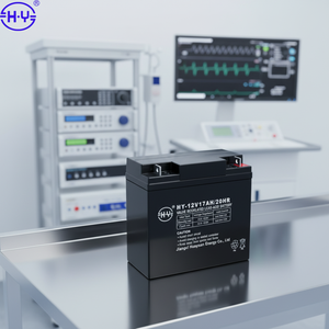 납산 배터리 <span class=keywords><strong>6</strong></span> Fm 17 12V 17Ah 12볼트 17암페어 납축전지 AGM SLA 배터리 (UPS 시스템용) - Product Image 1