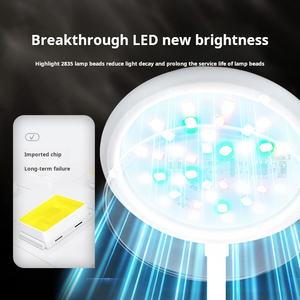 <span class=keywords><strong>Aquarium</strong></span> ánh sáng <span class=keywords><strong>LED</strong></span> clip trên 1-5 gallon Fish Tank đèn nhỏ quang phổ đầy đủ USB đèn 360 ° xoay chiếu sáng cho Betta Fish Tank - Product Image 4