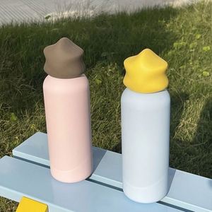 Botella de Agua Aislada de Acero Inoxidable 316 Personalizada de 500 ml con Tapa en Forma de Estrella, Botella de Agua Deportiva Portátil para Niños - Product Image 3