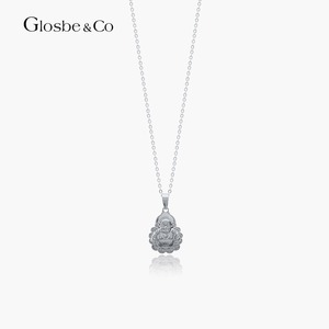 สร้อยคอเงินแท้ (ผลิตในห้องปฏิบัติการ) จากเวียดนาม สร้อยข้อมือเงินแท้สำหรับเด็ก - รุ่น ''Face Steals Away Worries'' - Product Image 4