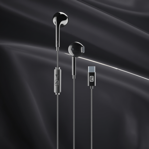 Auriculares con micrófono con cable CAPSULE Negro AUCAPSULETYPECK - Product Image 3