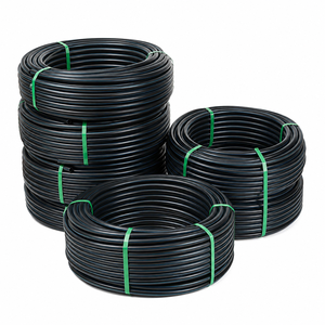 Tuyau d'alimentation en eau HDPE haute pression pour drainage et irrigation, norme DIN, flexible et durable avec connexion par fusion bout à bout - Product Image 5