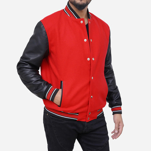 New Style Personalized Logo <b>Men</b>’s Varsity <b>Jacket</b> <b>Lightweight</b> Breathable Winter Baseball Varsity <b>Jacket</b> At Competitive Price - Product Image 4