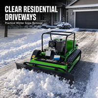 Tondeuse à gazon télécommandée Snow Place pour usage domestique, moteur diesel