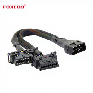 Cổng kết nối OBD2 16 chân chuyên nghiệp, loại đực và cái, dùng cho ô tô, hỗ trợ chẩn đoán đa hệ thống đồng thời - Product Image 1