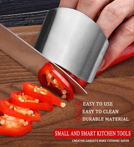 Gadget de <span class=keywords><strong>cuisine</strong></span> en acier inoxydable durable, <span class=keywords><strong>protège</strong></span>-<span class=keywords><strong>doigts</strong></span> et protecteur pour la découpe, certifié CE - Product Image 4