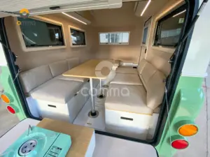 Modern Huis Geprefabriceerde Mini Off-Road Paar Expanda Mobiele Huis Gezinsgrootte Caravan