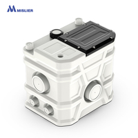 Bomba Maceradora MISLIER de 1.5 HP Totalmente Automática Anti-Obstrucciones con Bomba de Corte Integrada, Sistema de Elevación de Aguas Residuales para Inodoros y Cocinas, IP68
