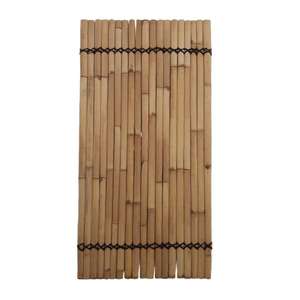 Pannelli per Recinzioni in Bambù Moderni Certificati Impermeabili Ecologici per Esterni, in Fibra Naturale Gialla di <span class=keywords><strong>Palma</strong></span> Intrecciata per Cantieri Edili - Product Image 2