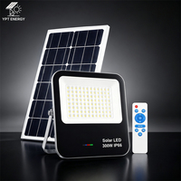 Fabricante de Iluminación Comercial, Lámpara Solar de Seguridad con Ahorro de Energía, 60W 100W 200W 300W, IP66 Impermeable con Control Remoto