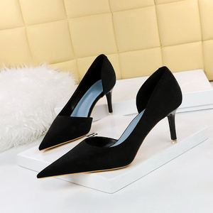 Chaussures à talons hauts pour femmes en tissu technique premium, motif gaufré, style artistique tendance, pour soirée, grandes tailles, été - Product Image 5