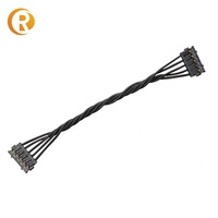 1.0 مللي متر 1.25 مللي متر 1.5 مللي متر 2.0 2.54 مللي متر 2/3/4/5/6 دبوس سلك موصل الذكور والإناث المكونات SH JST ZH PH XH 2/3/4/5/6 دبوس كابل مخصص