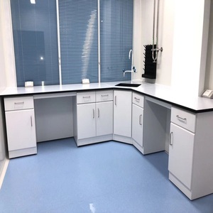 Mesa de Laboratorio Resistente a Químicos, Superficie de Acero Laminado en Frío, Resina Epoxi, Diseño Moderno para Uso Hospitalario, <span class=keywords><strong>Kayuen</strong></span> - Product Image 4