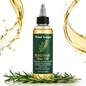 Sérum de croissance des cheveux à la rosemaine, traitement naturel du cuir chevelu anti-chute de cheveux, label privé biologique - Product Image 2