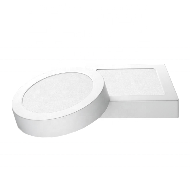 Indoor White Nickel Ultra-thin Round Surface Mounted Luz De Panel Del 600*600 12w 18w 6watt Pop Led Panel square Ceiling Light · image 4