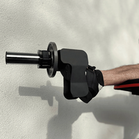 Barre d'entraînement Tibialis pour l'entraînement de l'articulation de la cheville Tibialis assise Barre de tige portable réglable pour la salle de sport à domicile et l'usage professionnel
