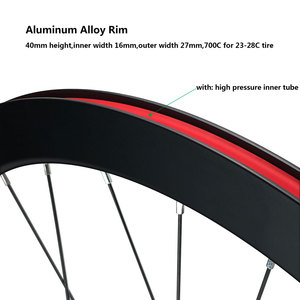 Good <span class=keywords><strong>Fixie</strong></span> Juego de ruedas de bicicleta de carretera 700C <span class=keywords><strong>Llanta</strong></span> de aleación de aluminio 32H V Freno de una sola velocidad MTB Juego de ruedas Rueda de engranaje fijo para <span class=keywords><strong>Fixie</strong></span> - Product Image 5