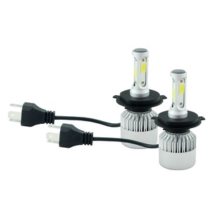 Auto del faro 72W 8000lm H1 H3 H7 H11 9005 9006 S2 COB LED bombilla de luz del faro de alta y baja h4 H13 9004 LED faro de coche - Product Image 3