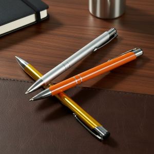 Wholesale Newest Cheap Hot Ball <b>Pen</b> Custom Logo Metal Hotel Office Advertising Ballpoint <b>Pen</b> for Promotional Gifts - Product Image 4