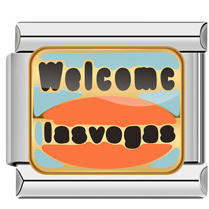 Charms italiens 2025 pour bracelet en acier inoxydable de 9mm DIY OH! Bienvenue Issvegas Clé Succès Texte <span class=keywords><strong>Phrase</strong></span> pour Cadeau - Product Image 4