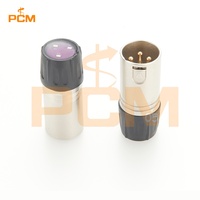 Testeur de signal DMX512 XLR 3 broches, testeur de câble DMX512, outil de test de ligne de signal DMX pour éclairage de scène, éclairage de studio, projecteurs