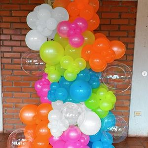 Palloncino tropicale arco ghirlanda Kit palloncini per ragazzi ragazze <span class=keywords><strong>Aloha</strong></span> Luau festa in piscina hawaiana Baby Shower estate festa di compleanno - Product Image 5