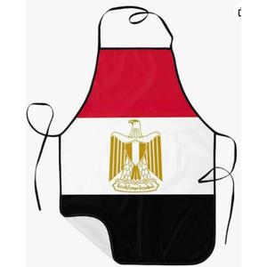 Delantal Personalizado con Bandera de México, Haití, Estados Unidos, Irán, Delantal de Cocina de Poliéster para Animar en la Copa Mundial de Fútbol 2026 - Product Image 2