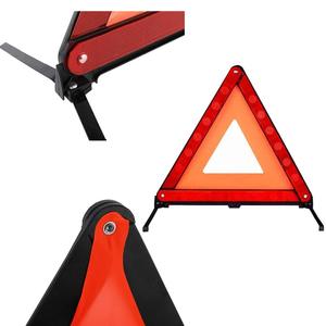 Señal de Advertencia Triangular Triple Reflectante para Automóvil, Herramienta de Emergencia Plegable para Averías en Carretera, Señal de Seguridad - Product Image 3