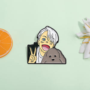 เข็มกลัดโลหะเคลือบรูปหัวกะโหลกหนังสยองขวัญเข็มกลัดโลหะน่ารักเป็นขอ<span class=keywords><strong>ง</strong></span>ขวัญสำหรับเพื่อนผู้หญิ<span class=keywords><strong>ง</strong></span>ขายส่ง - Product Image 2