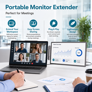 14 Inch 1920*1200 Triple <strong>Laptop</strong> <strong>Screen</strong> Monitor 60 hz Dual LCD Monitors Portable Triple <strong>Screen</strong> <strong>Extender</strong> <strong>for</strong> Business - Product Image 1