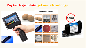 휴대용 잉크젯 휴대용 4.3 인치 터치 스크린 스마트 수동 QR 코드 날짜 프린터 - Product Image 6