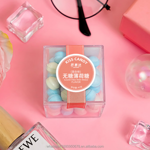 Bonbons en gros Kiss Candy, bonbons menthe en cubes, bonbons fruités sans sucre, bonbons frais sans sucre, haleine fraîche, faible MOQ - Product Image 6