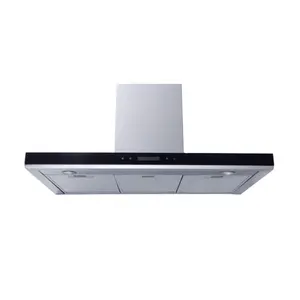 Home Appliance Soft Touch White Chimney Cooker Hood